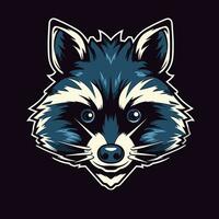 Raccoon Vector Cute Raccoon Cartoon Symbol