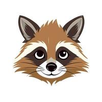 Raccoon Vector Cute Raccoon Cartoon Symbol