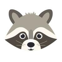 Raccoon Vector Cute Raccoon Cartoon Symbol