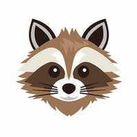 Raccoon Vector Cute Raccoon Cartoon Symbol