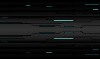 Abstract dark grey metallic geometric black shadow circuit line with blue neno light design modern futuristic technology background vector