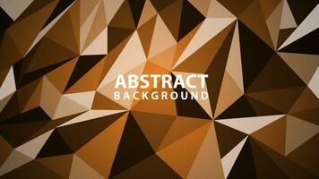 Abstract textured polygonal background. Vector triangle background design.