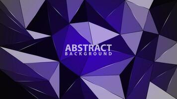 Abstract textured polygonal background. Vector triangle background design.