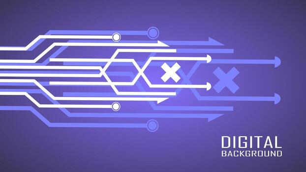 digital technology connecting, abstract communication, data technology future innovation, internet network connection. vector