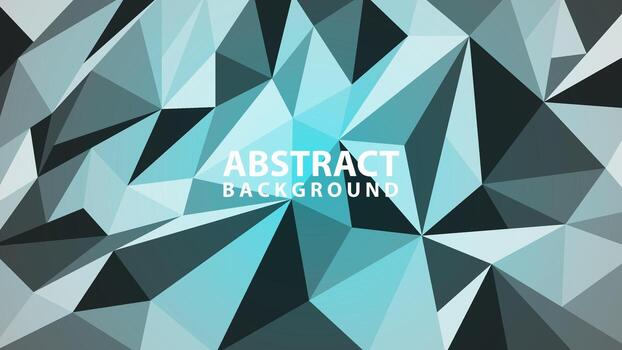 Abstract textured polygonal background. Vector triangle background design.