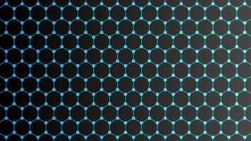 Hexagon line dotted pattern vector illustration. Seamless pattern background of technology hexagonal dotted. Simple tech pattern for background, wallpaper, backdrop, texture layout and sheet