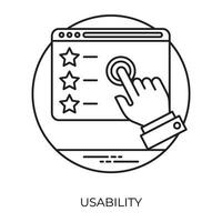 Web Development Flat Icon vector