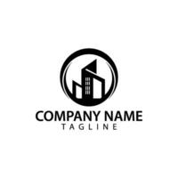 Modern, Simple, Creative Real estate logo vector