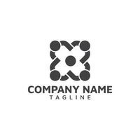 Creative, Simple, Minimalistic logo design for your company vector