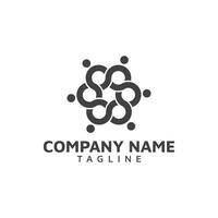 Simple and Modern abstract logo design vector