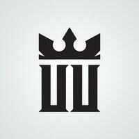 Mordan UU logo Design Template. Royalty-free Vector illustration
