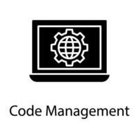 SEO and Development Flat Icon vector