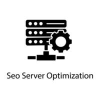 SEO and Development Flat Icon vector