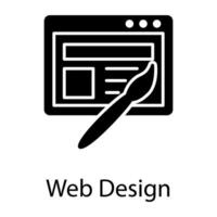 SEO and Development Flat Icon vector