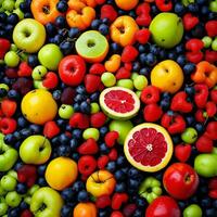 Fruits ai generative image photo