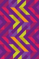 zig zag flechas vector