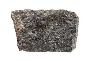 raw Pyrrhotite magnetic pyrite rock isolated photo