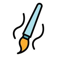 Pencil artwork icon vector flat