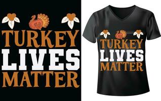 THANKSGIVING T-SHIRT DESIGN vector