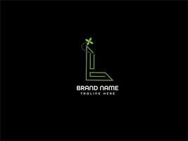 letter logo design vector
