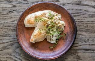 Creamy Garlic Mushroom Chicken photo