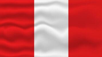 Peruvian flag waving with background. Vector illustration