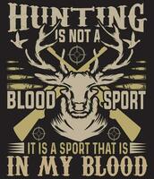 HUNTING T SHIRT VECTOR DESIGN