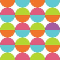 Colorful pattern for textiles or other uses with soft colors vector