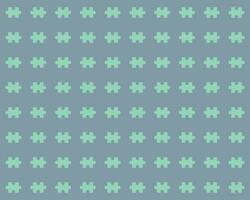 Vector illustration with pattern formed by puzzle pieces