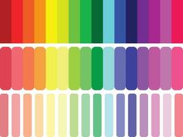 Vector illustration with rainbow colors background