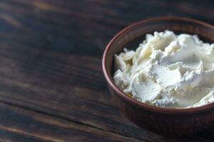 Mascarpone - Italian cream cheese photo