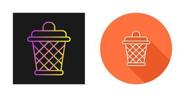 Dustbin Vector Icon