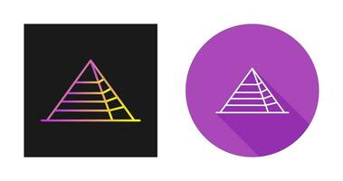 Pyramid Vector Icon