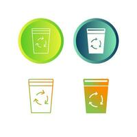 Recycle Bin Vector Icon