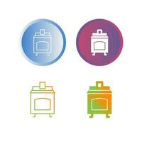 Coal Furnace Vector Icon