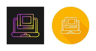 Online Learning Vector Icon