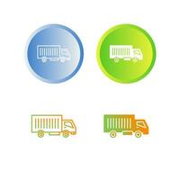 Moving Truck Vector Icon