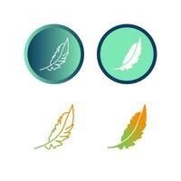 Feather Vector Icon