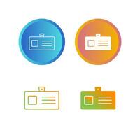 Identity Card Vector Icon