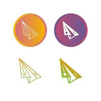 Paper Plane Vector Icon