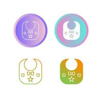 Baby Bib Vector Icon