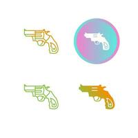 Revolver Vector Icon