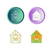 Eco friendly Building Vector Icon