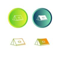 Tent Vector Icon