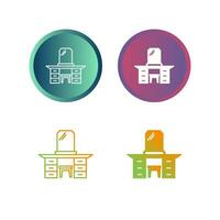 Dressing Table Vector Icon