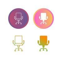 Office Chair Vector Icon