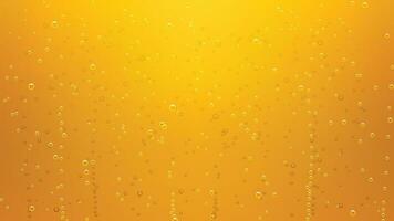 beer background with bubbles vector