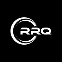 RRQ Logo Design, Inspiration for a Unique Identity. Modern Elegance and Creative Design. Watermark Your Success with the Striking this Logo. vector