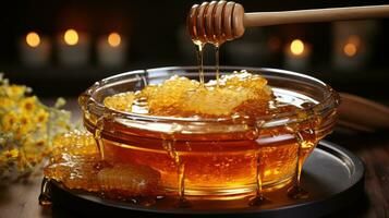 Pure Honey products presentation photo