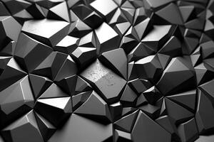Voronoi Blocks Pattern Texture Background photo